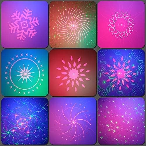 image:imageParty Lights Dj Disco Lights Mini Strobe Stage Light Lighting Accessories Laser Llights Projector with Remote Control for Parties Bar Birthday Holiday Event Live Show Xmas Decorations LightsBLACK 01