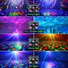 image:imageParty Disco Ball Dj Disco Light Strobe Dance Sound Activated with Remote Control Stage Rave Karaoke Light Ocean Star Projector for Club Dancing Parties KTV Christmas Halloween Birthday Glow PartyLarge
