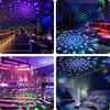 image:imageParty LightsDisco Light Disco Ball Dj Rave Lights Strobe Lights Sound Activated Stage Lights Projected Effect Dancing Light Remote Control for Birthday Xmas Wedding Bar Glow Party ChristmasParty light