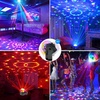 image:imageParty LightsDisco Light Disco Ball Dj Rave Lights Strobe Lights Sound Activated Stage Lights Projected Effect Dancing Light Remote Control for Birthday Xmas Wedding Bar Glow Party ChristmasParty light