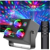 image:imageParty Disco Ball Dj Disco Light Strobe Dance Sound Activated with Remote Control Stage Rave Karaoke Light Ocean Star Projector for Club Dancing Parties KTV Christmas Halloween Birthday Glow PartyLarge