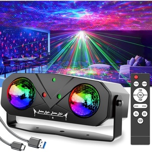 image:imageParty Disco Ball Dj Disco Light Strobe Dance Sound Activated with Remote Control Stage Rave Karaoke Light Ocean Star Projector for Club Dancing Parties KTV Christmas Halloween Birthday Glow PartyMedium