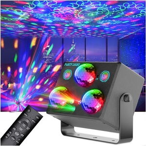 image:imageParty LightsDisco Light Disco Ball Dj Rave Lights Strobe Lights Sound Activated Stage Lights Projected Effect Dancing Light Remote Control for Birthday Xmas Wedding Bar Glow Party ChristmasDisco ball light